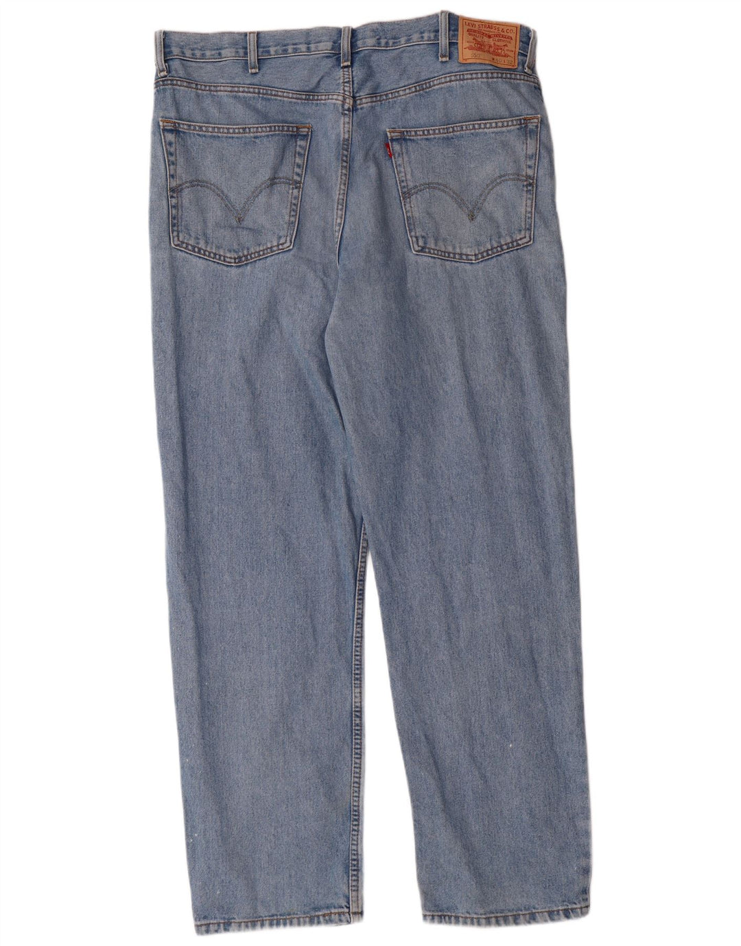 LEVI'S Jean droit 550 coupe décontractée W40 L32 homme bleu coton