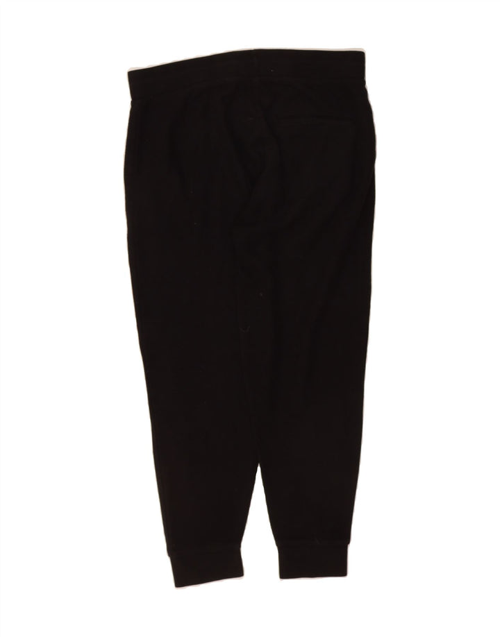 ZARA Womens Tracksuit Trousers Joggers UK 14 Large  Black Polyester Vintage Zara and Second-Hand Zara from Messina Hembry 