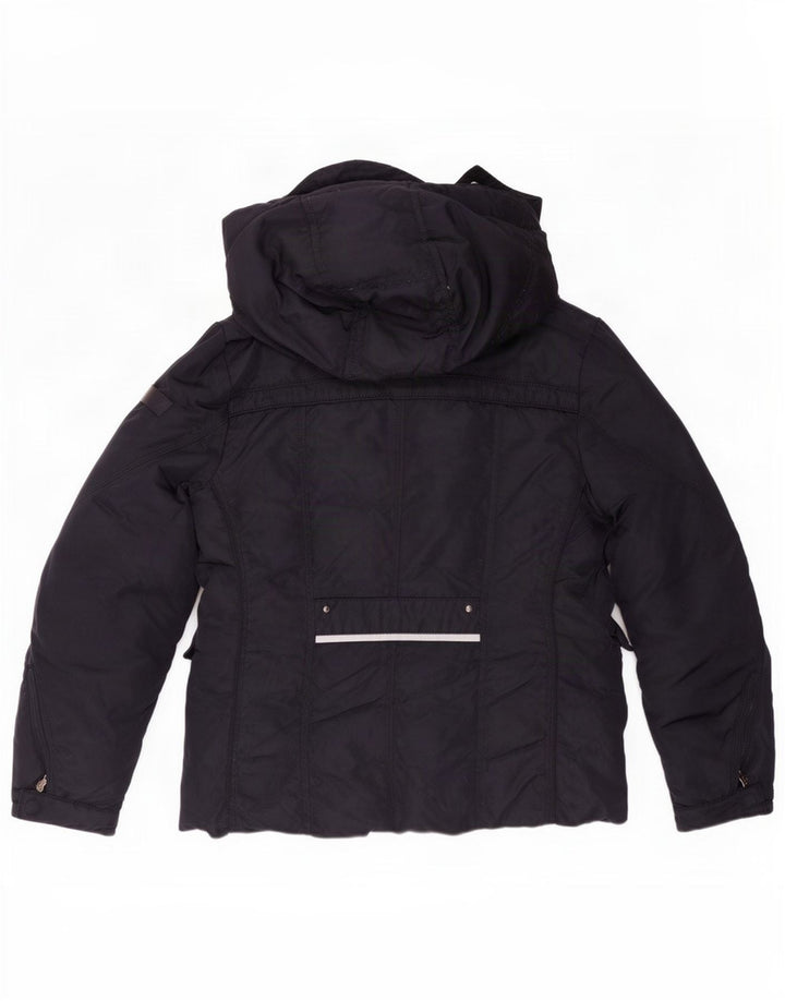 PEUTEREY Doudoune à capuche garçon 9-10 ans Large Bleu Marine Polyamide