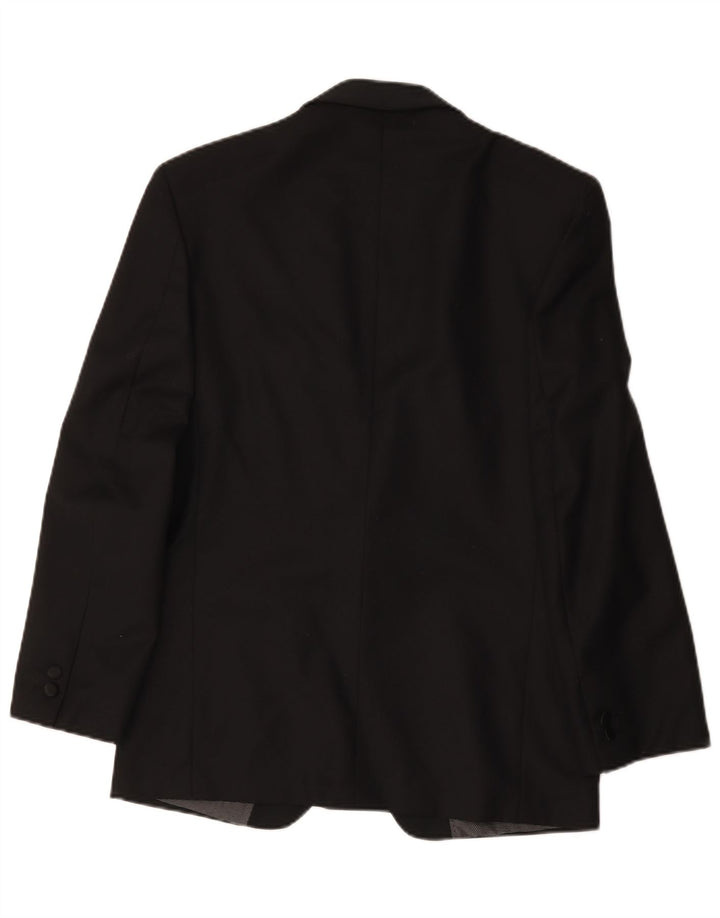 Bianchi Veste Blazer 1 Bouton Homme IT 46 Petite Laine Grise