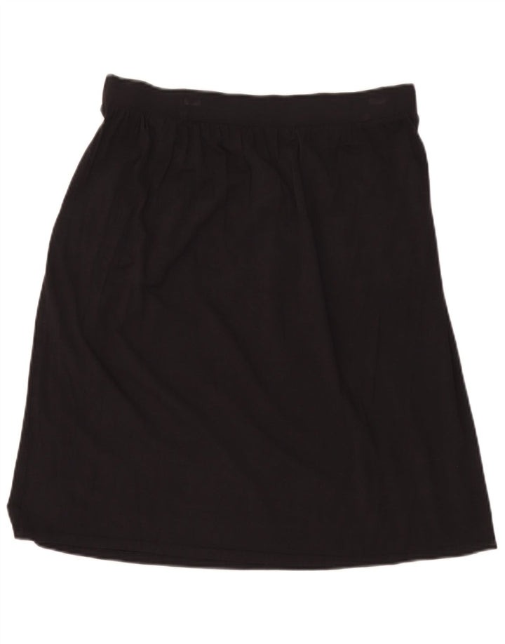 Marks & Spencer Jupe trapèze pour femme UK 14 Medium W30 Viscose noire