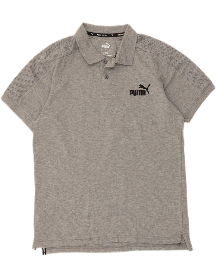 Puma Polo Homme Petit Gris Moucheté