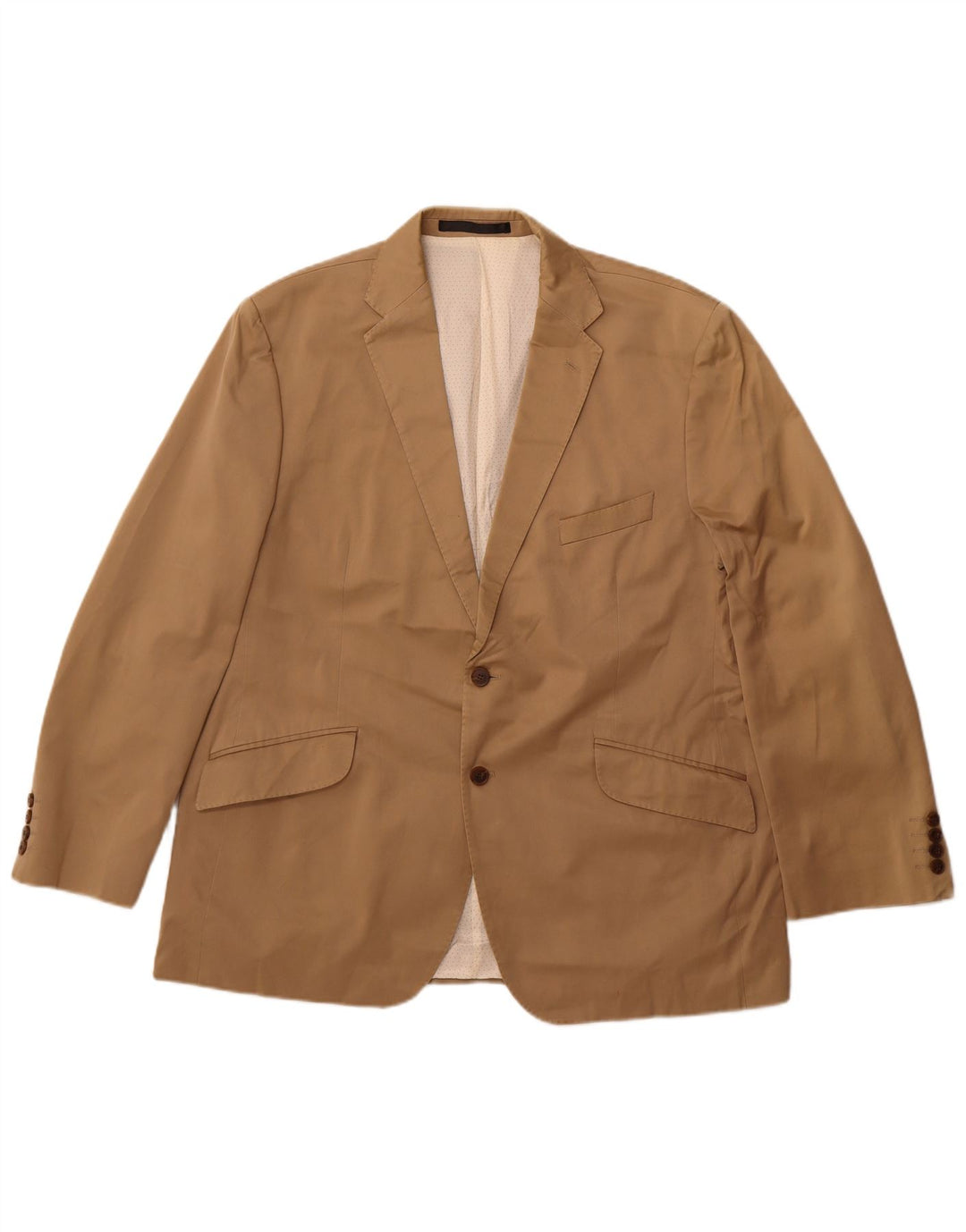 Marks & Spencer Veste blazer coupe ample à 2 boutons pour homme UK 38 Beige moyen