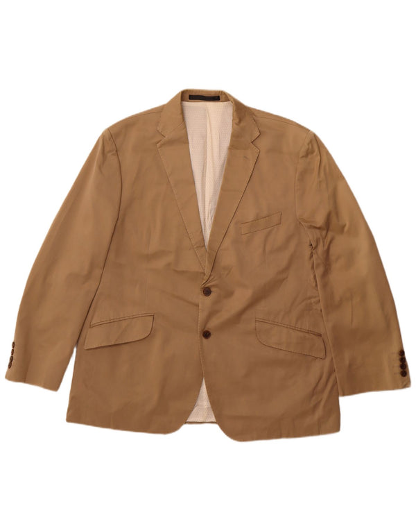 Marks & Spencer Veste blazer coupe ample à 2 boutons pour homme UK 38 Beige moyen