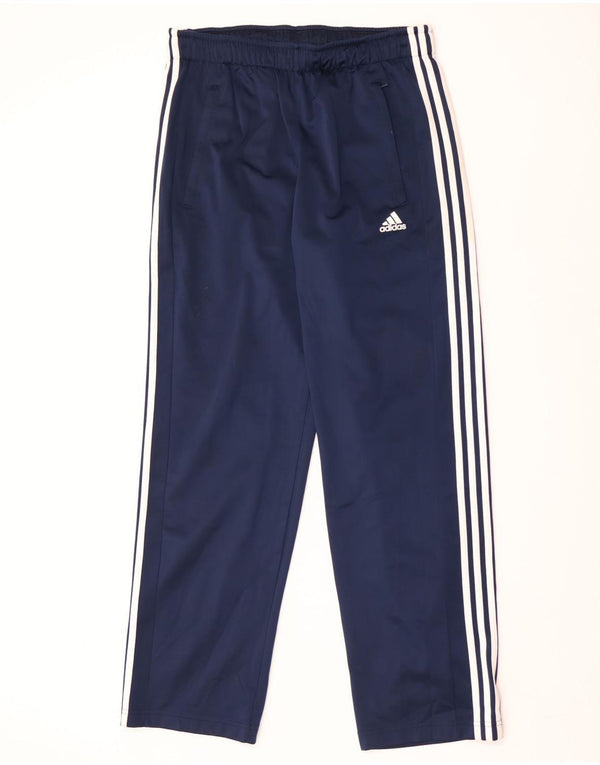 Adidas Pantalon de survêtement Climalite pour homme Large Bleu marine Polyester