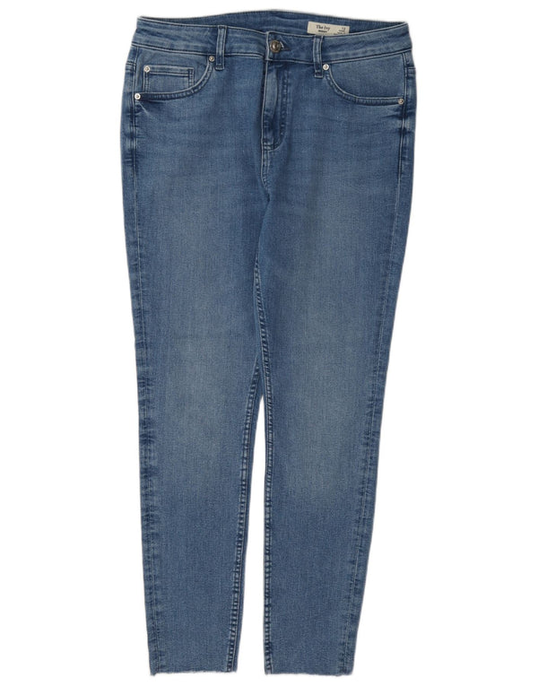 Marks & Spencer Jean skinny The Ivy pour femme UK 12 Medium W30 L27 Bleu