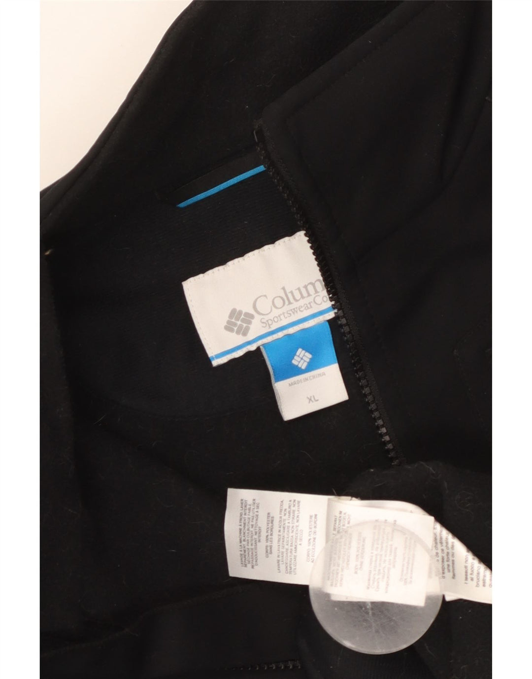 COLUMBIA Veste coupe-vent surdimensionnée Omni-Shield pour femme UK 18 XL Noir