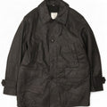 Conbipel Manteau en Cuir Homme IT 52 Large Noir