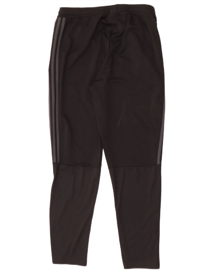Adidas Pantalon de survêtement Climalite pour homme Large Noir Colorblock Polyester