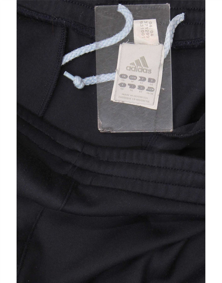 Adidas Pantalon de survêtement pour femme UK 14 Bleu marine moyen Polyester