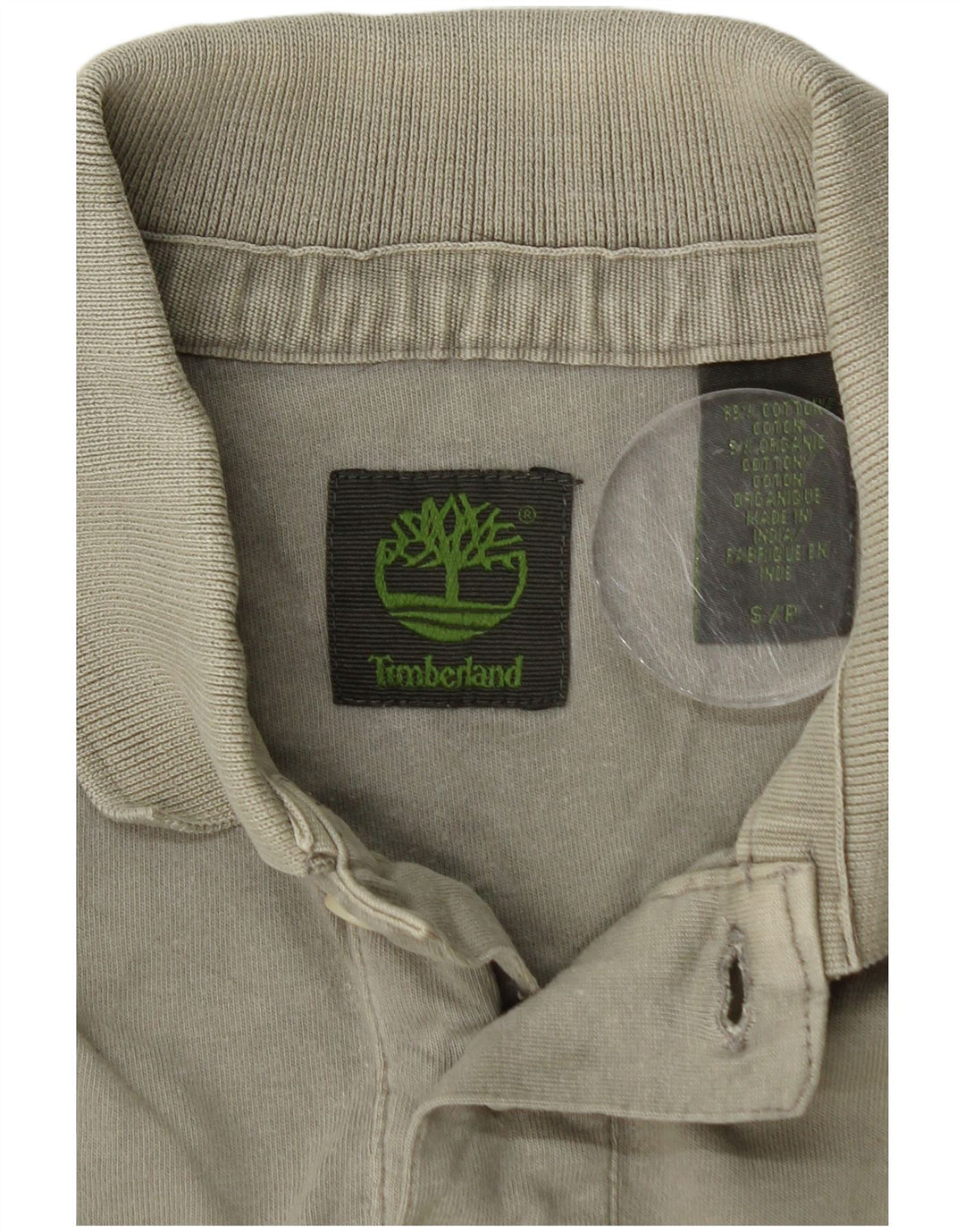 TIMBERLAND Polo Homme Petit Kaki Coton