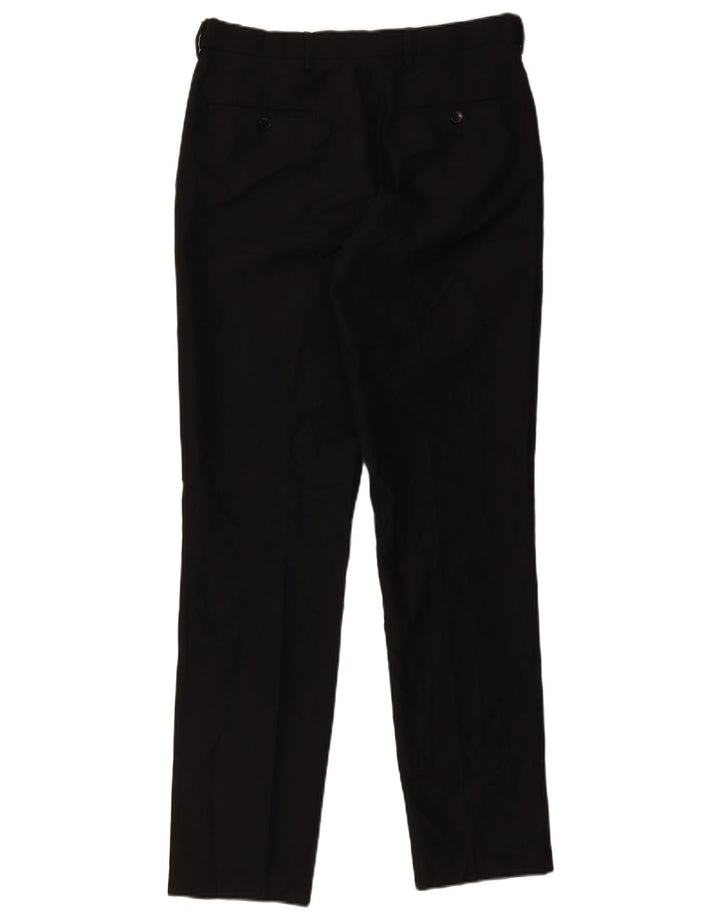 Marks & Spencer Pantalon Chino Slim Homme W32 L33 Noir Polyester