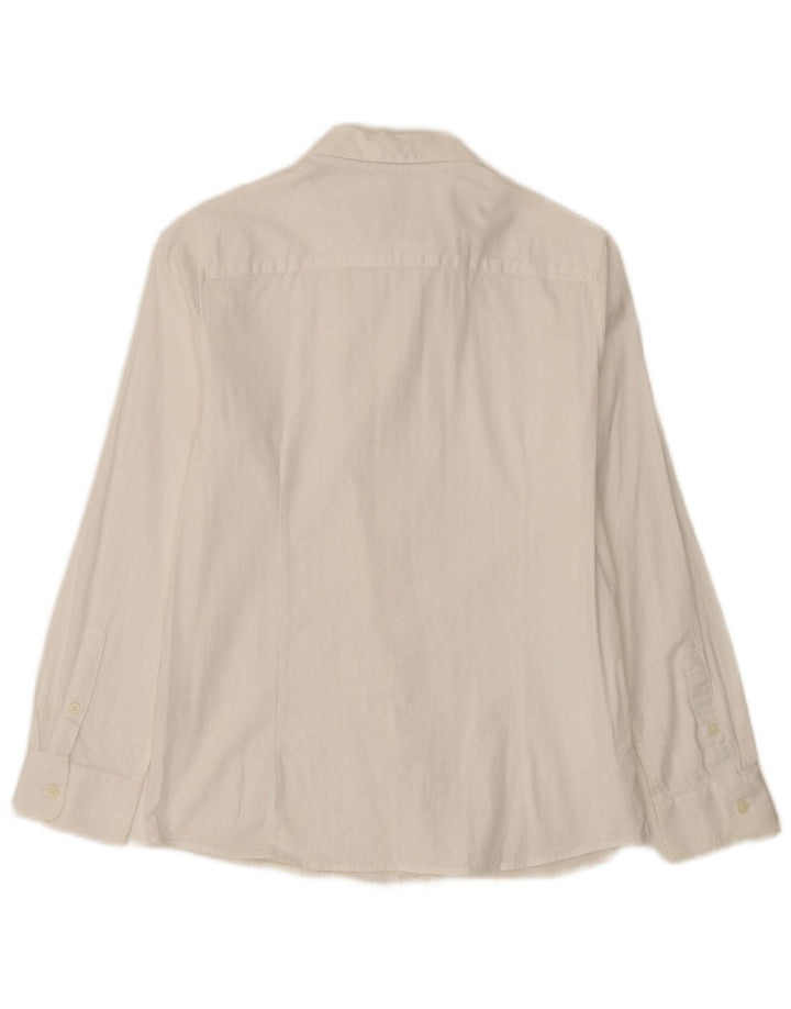 Zara Chemise Slim Fit Garçon 11-12 ans Blanc Coton