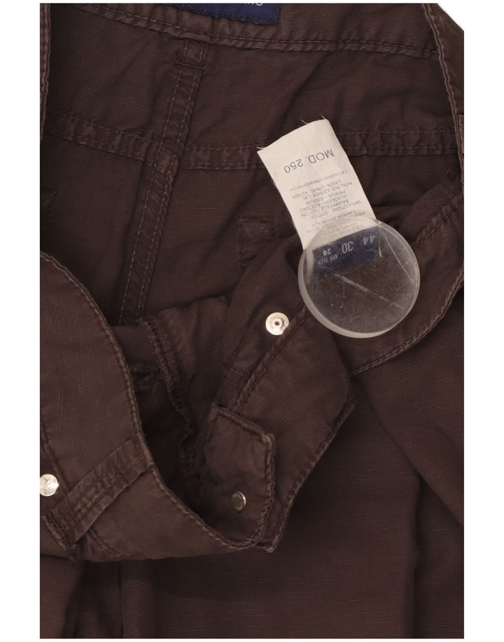 TRUSSARDI Bermuda Homme W28 Petit Marron Coton