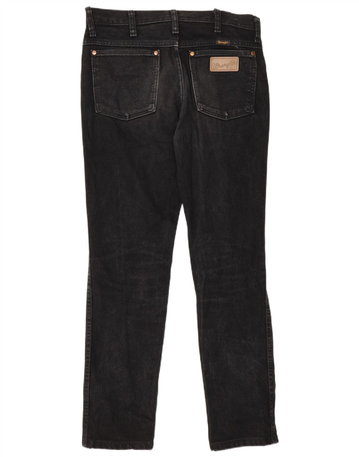 Wrangler Jean droit homme W29 L30 coton noir