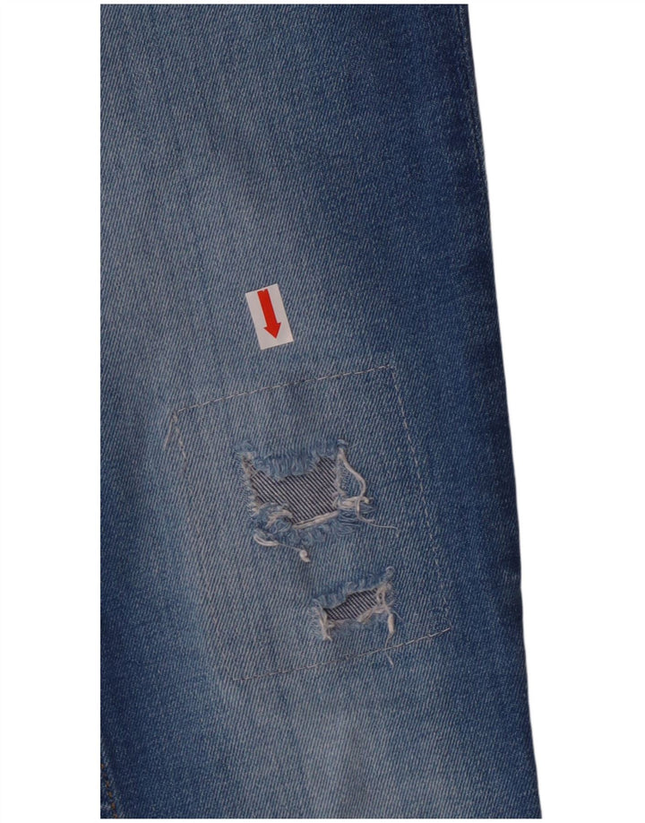 Tommy Hilfiger Jean slim effet vieilli pour garçon 11-12 ans W24 L26 Bleu Coton