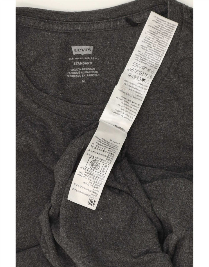 Levi's Tee-Shirt Standard Homme Gris Moyen Coton
