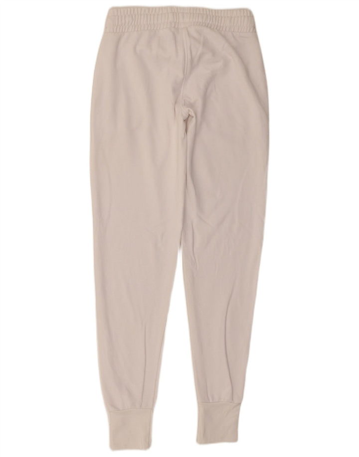 Kappa Pantalon de survêtement pour femme UK 10 Small Blanc