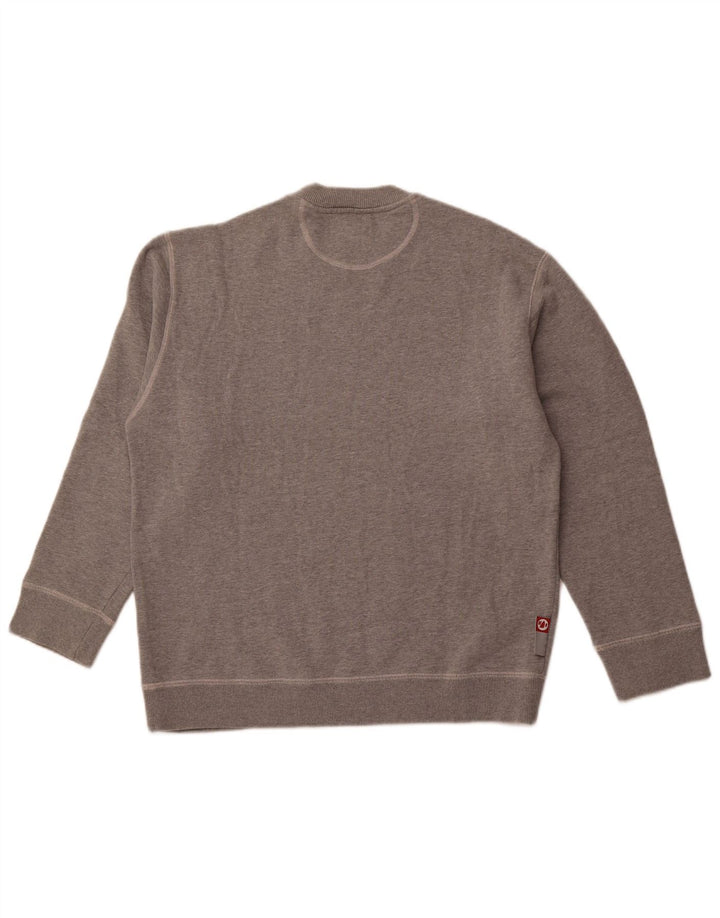 MURPHY & NYE Sweat-Shirt Graphique Sailmakers pour Hommes Petit Gris Coton
