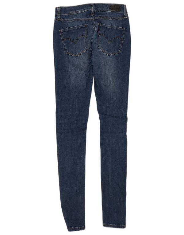 Levi's Jean Slim Skinny W27 L32 Femme Bleu Coton