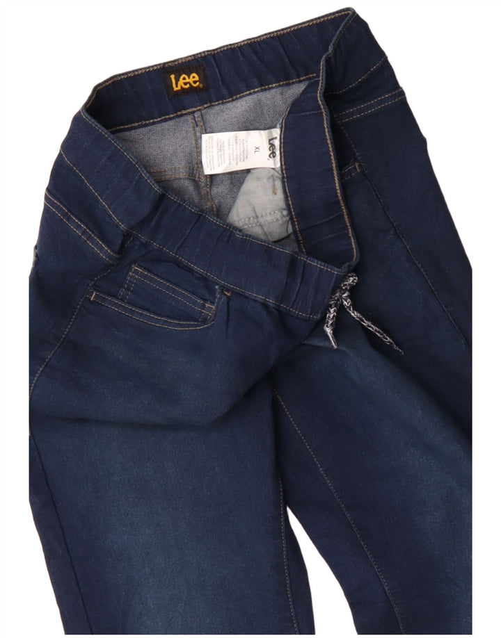 Lee Jeans Skinny Femme XL W38 L33 Bleu Coton