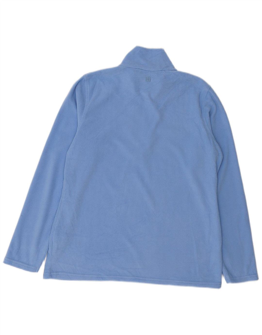 Mountain Warehouse Pull polaire à col zippé pour femme UK 16 Large Bleu Polyester
