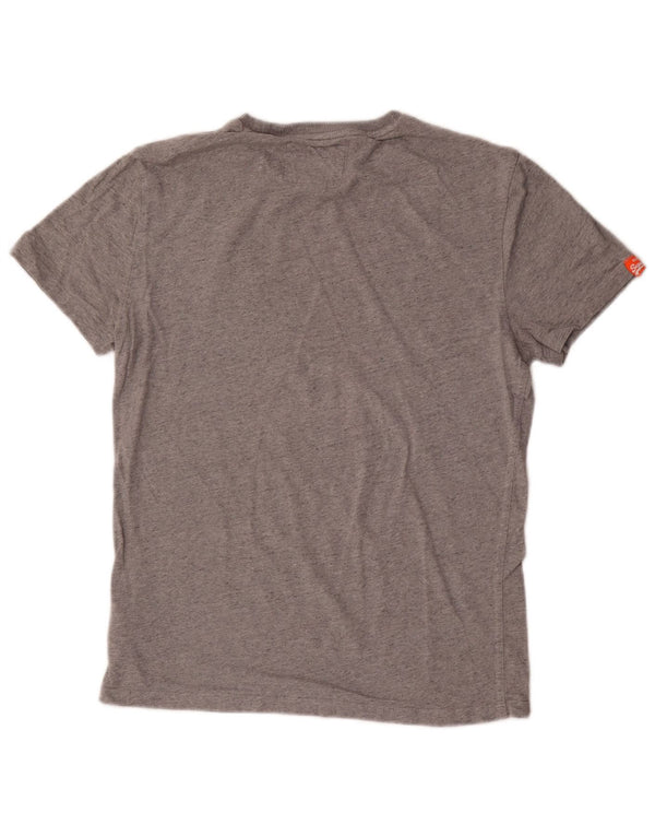 Superdry T-Shirt Homme Petit Gris Coton
