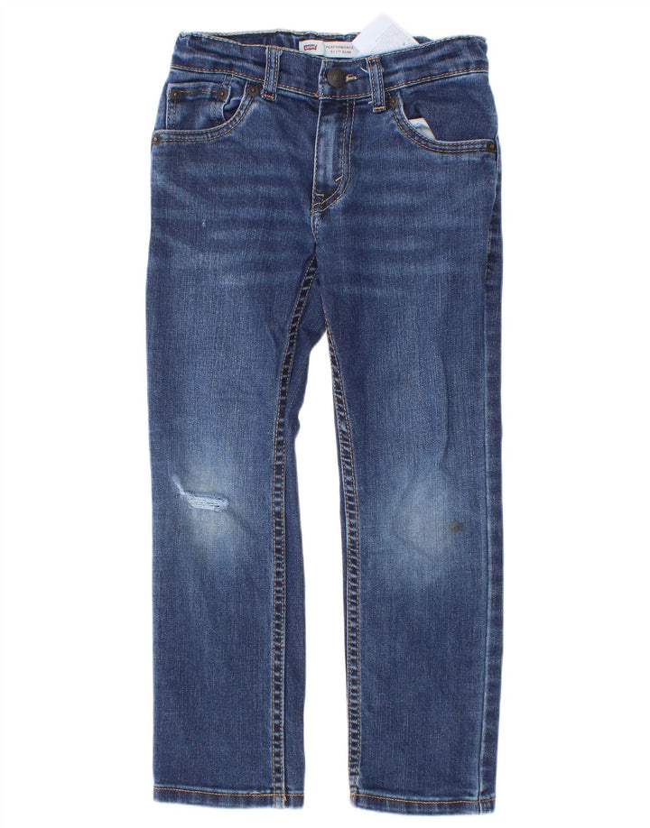 Levi's Jean droit garçon 5-6 ans W22 L20 bleu coton