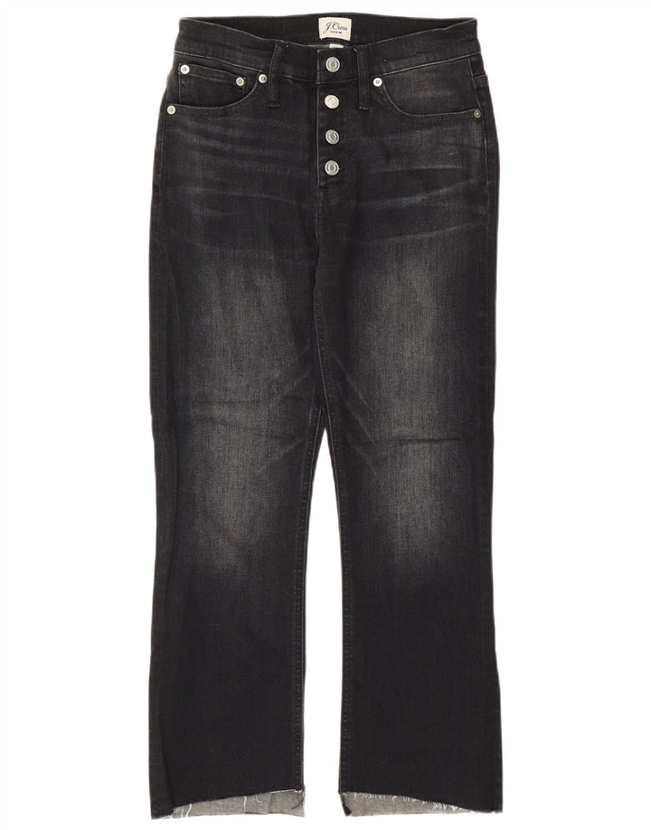J. CREW Jean Court Femme W26 L23 Coton Noir