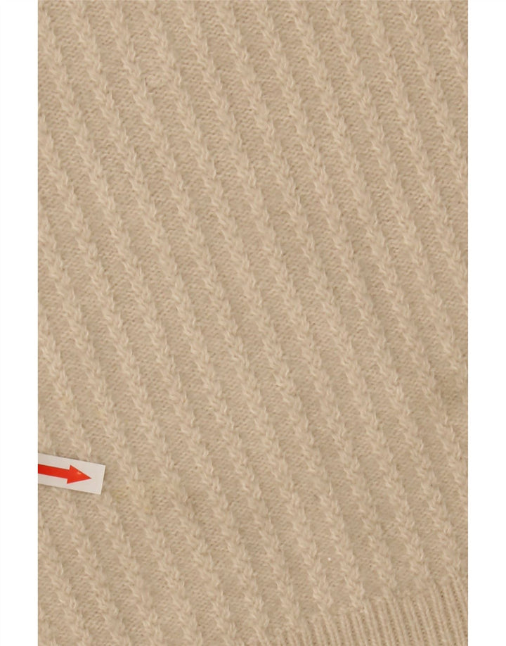 Reiss Pull col rond homme XL laine beige