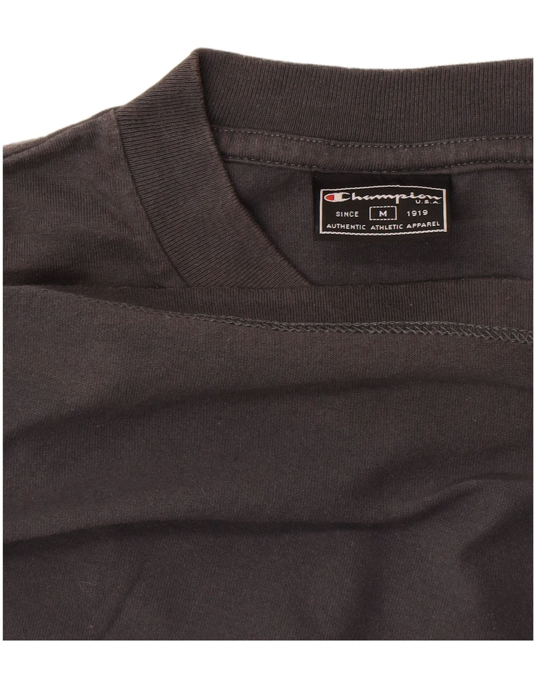 CHAMPION T-Shirt Homme Gris Moyen