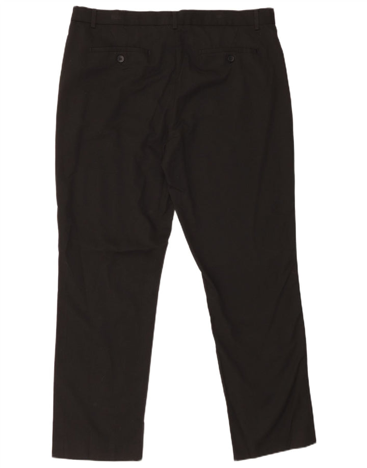 CALVIN KLEIN Pantalon Chino Slim Homme W36 L30 Noir Polyester