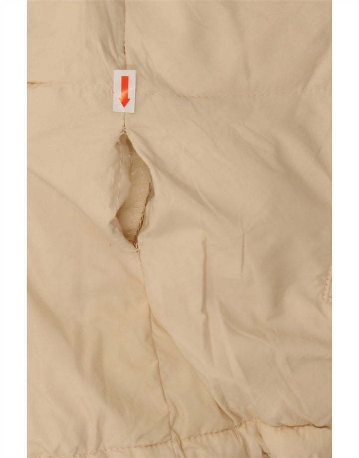 ZARA Veste matelassée homme UK 36 Small Beige Nylon