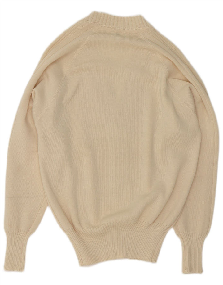 Wubken Cardigan Femme Pull EU 48 2XL Blanc Cassé Polyacrylique