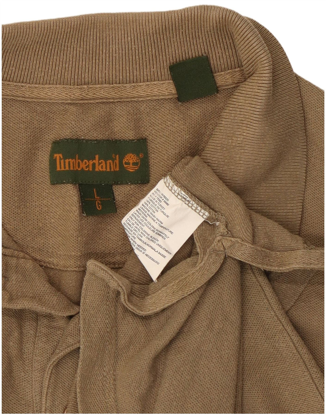 Timberland Polo Homme Grand Coton Beige
