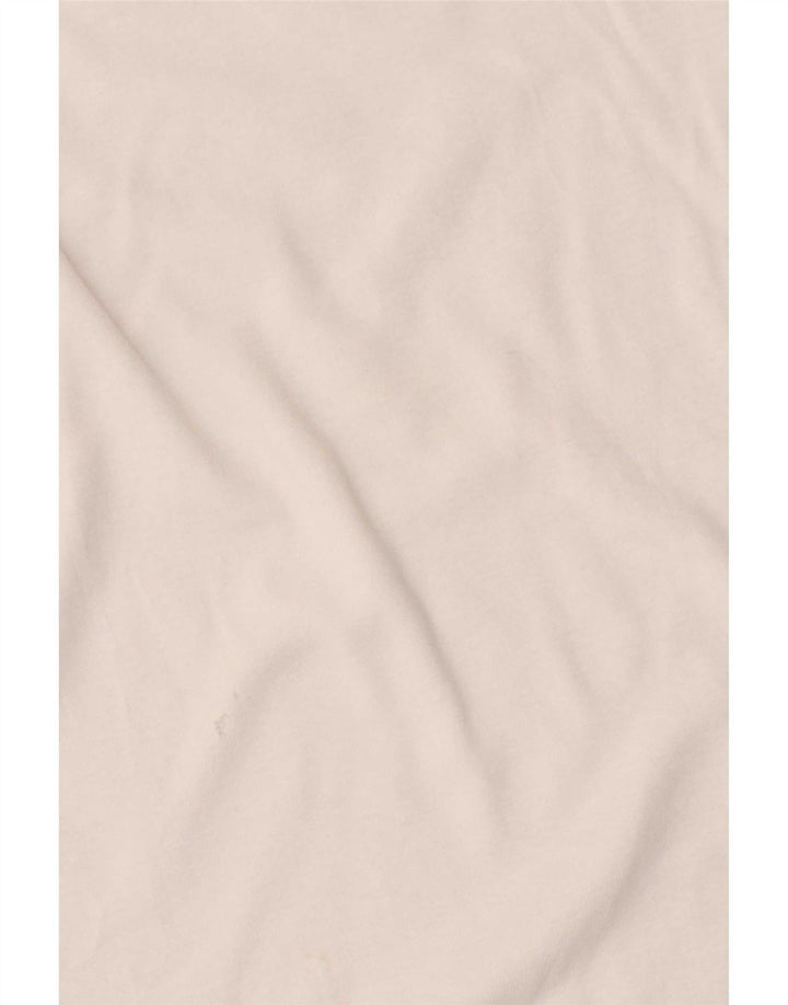 Zara T-Shirt Femme Top UK 8 Petit Blanc
