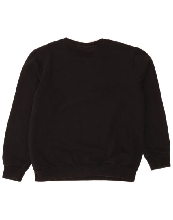 Adidas Sweat-Shirt Graphique Garçon 13-14 Ans Noir Coton
