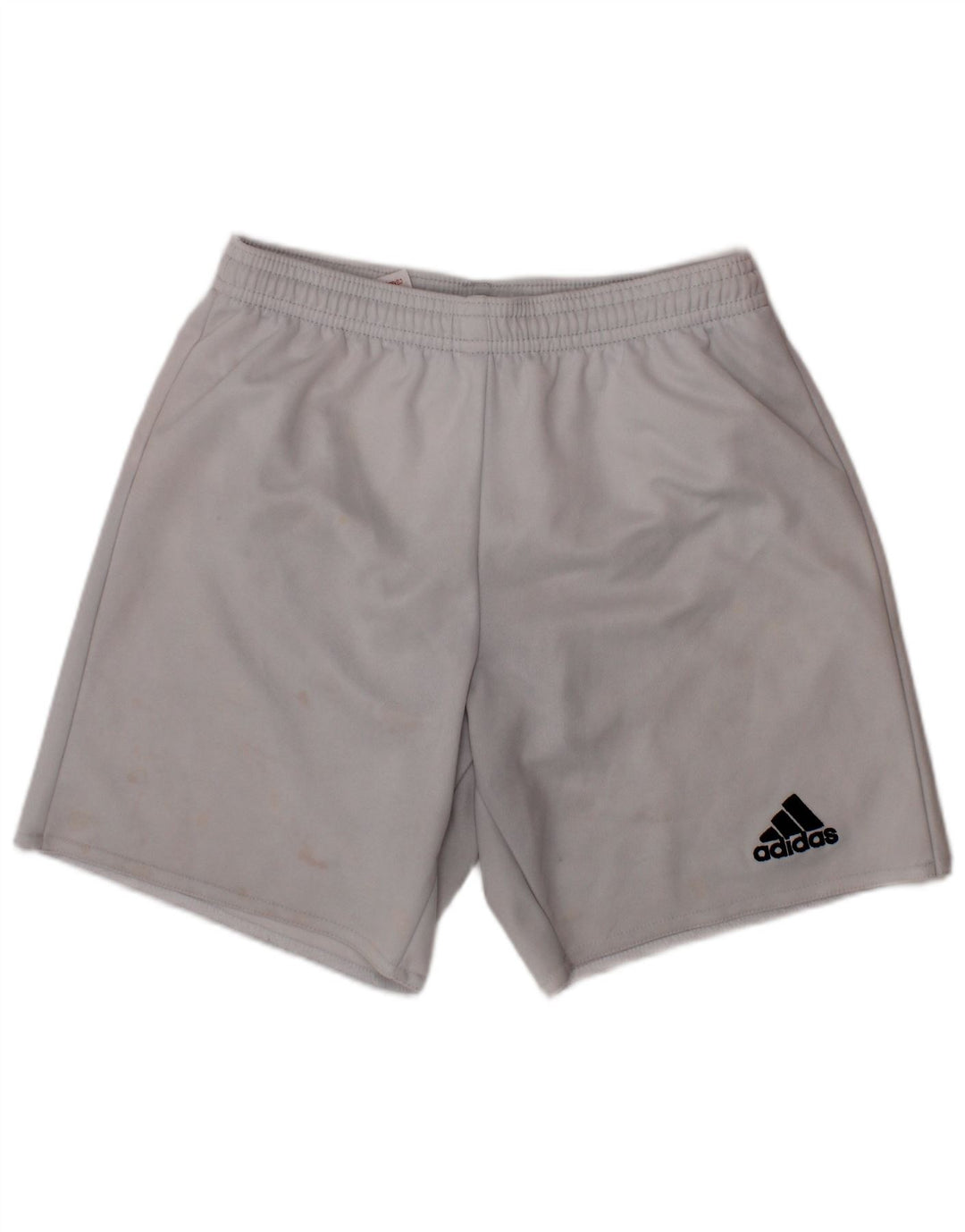 ADIDAS Short de sport Climalite Garçon 9-10 ans Blanc Polyester