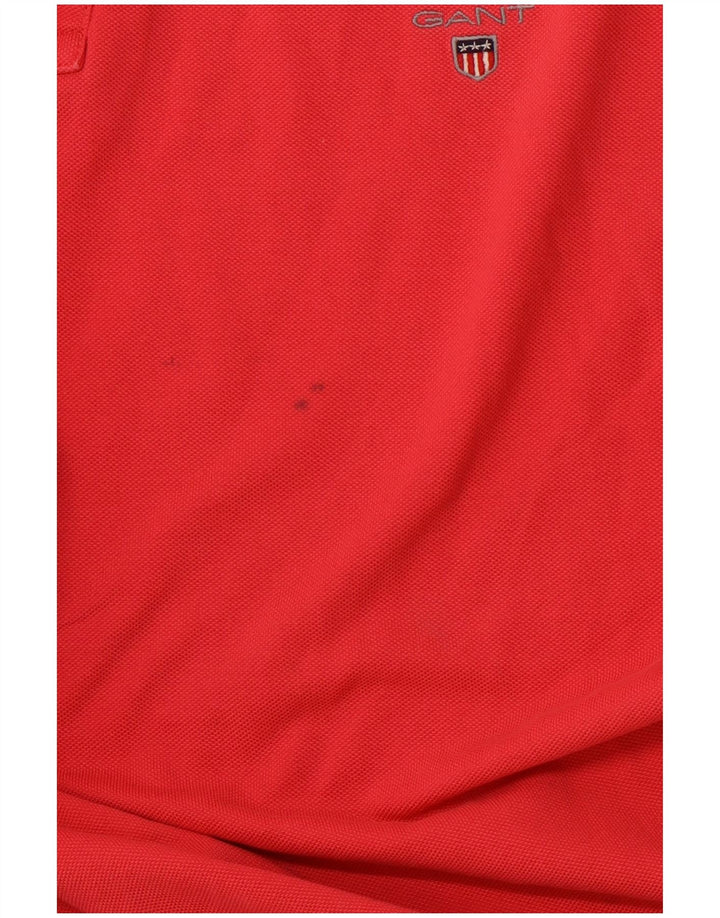 GANT Polo Regular Homme 4XL Rouge Coton