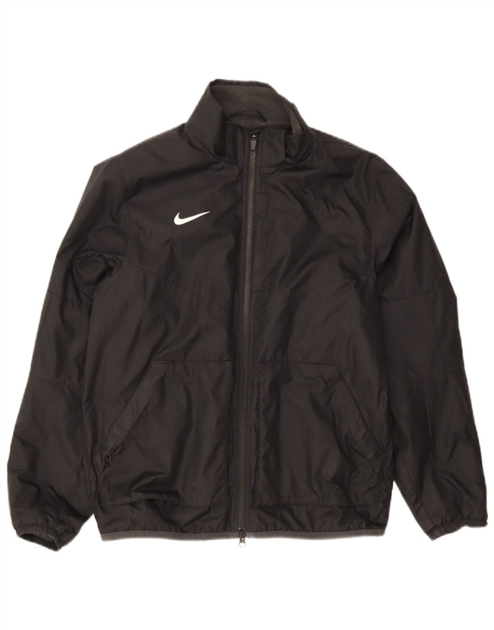 Nike Veste Coupe-Vent Garçon 12-13 Ans Large Noir Polyester