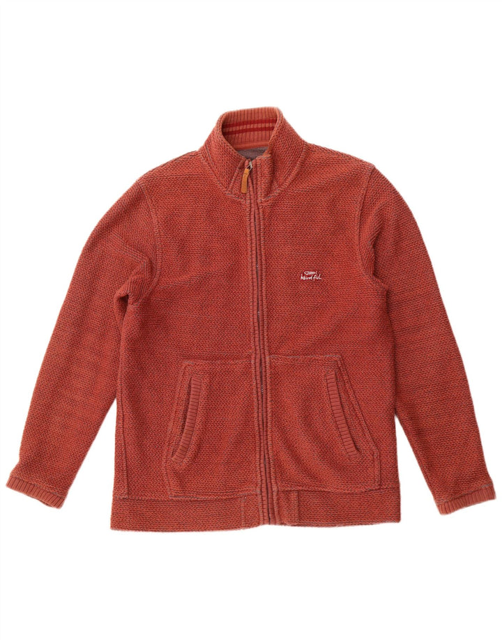 WEIRD FISH Veste de Survêtement Homme Petit Rouge Coton