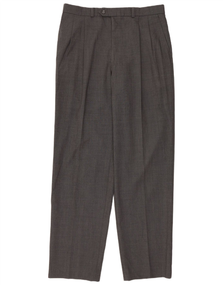Marks & Spencer Pantalon de costume pour homme W34 L33 Gris laine