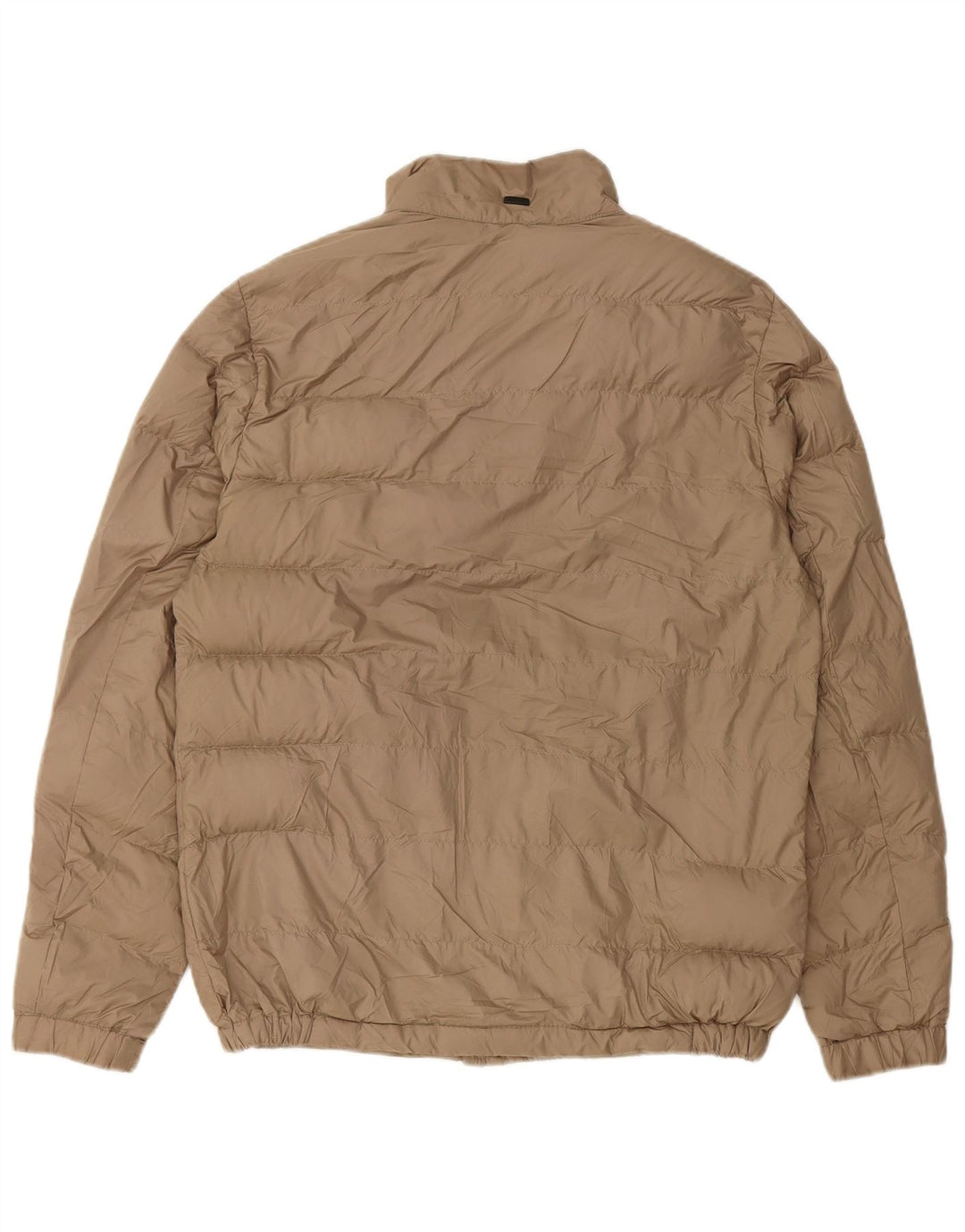Massimo Dutti Veste matelassée pour homme UK 36 Small Beige Polyester
