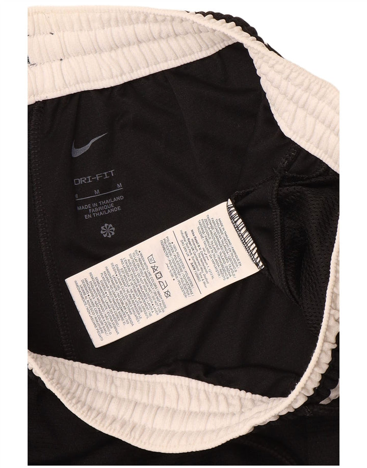Nike Short de sport Dri Fit pour homme en polyester color block noir moyen