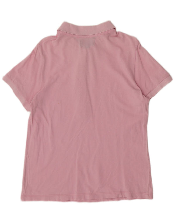 AUSTRALIAN L'ALPINA Polo Femme IT 50 Coton Rose Moyen