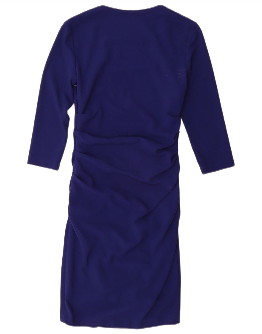 PHASE EIGHT Robe moulante à manches 3/4 pour femme UK 8 Small Bleu Polyester