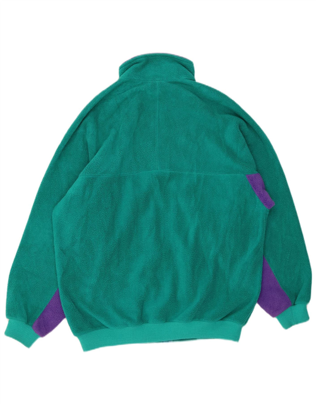 THINK PINK Survêtement Polaire Complet Femme IT 42 Vert Moyen Colourblock