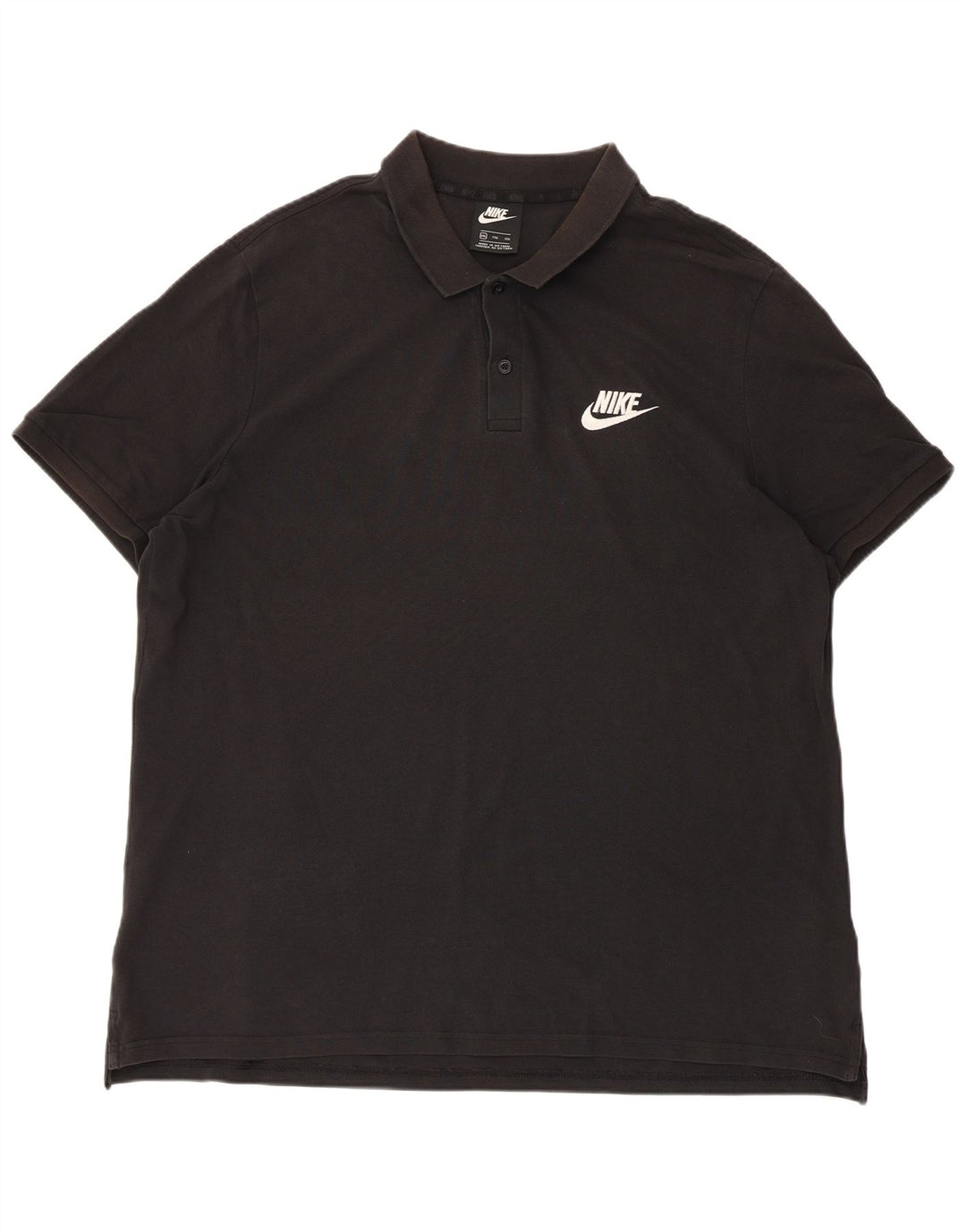 Nike Polo Homme 2XL Noir Coton