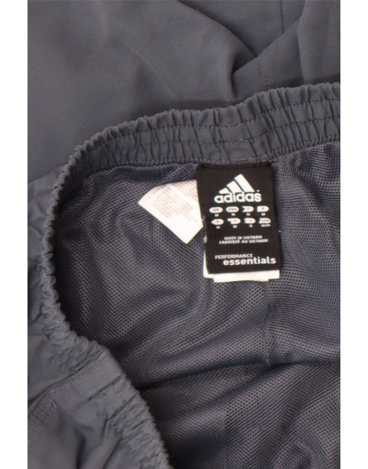Adidas Short de Sport Climalite Homme Gris Moyen Polyester