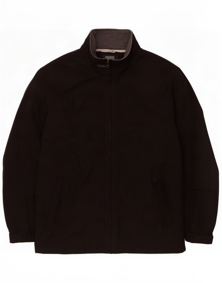 James Pringle Veste coupe-vent pour homme UK 38 Moyen Noir Polyester